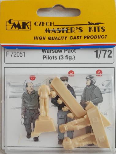 CMK 1/72 F72051 WARSAW PACT PILOTS  3 FIG. 