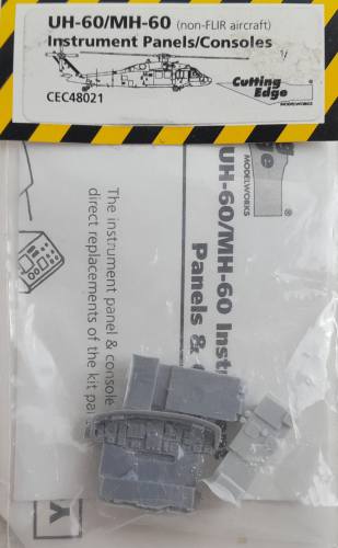 CUTTING EDGE 1/48 CEC48021 UH-60/MH-60 INSTRUMENT PANELS/CONSOLES
