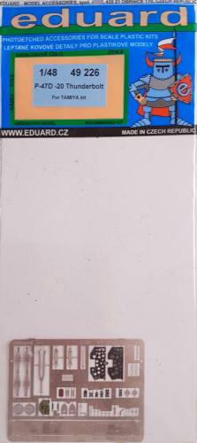 EDUARD 1/48 49 226 P-47D -20 THUNDERBOLT
