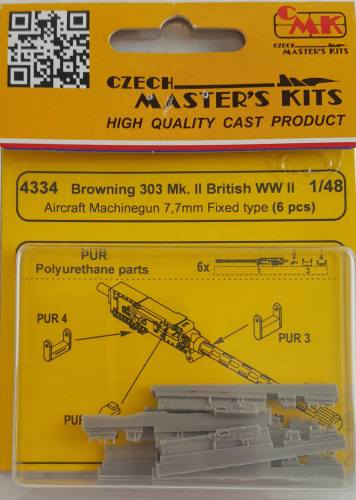 CZECH MASTERS KITS 1/48 4334 BROWNING 303 MK.II BRITISH WWII