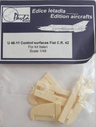 PAVLA 1/48 U 48-11 CONTROL SURFACES FIAT C.R. 42