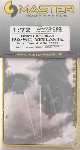 MASTERMODEL 1/72 AM-72-062 NORTH AMERICAN RA-5C VIGILANTE PITOT TUBE   AOA PROBE