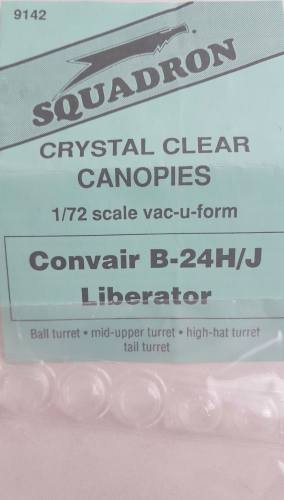 SQUADRON PRODUCTS  1/72 9142 CONVAIR B-24H/J LIBERATOR