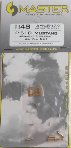 MASTERMODEL 1/48 AM-48-139 P-51D MUSTANG ARMAMENT   GUNSIGHT DETAIL SET 