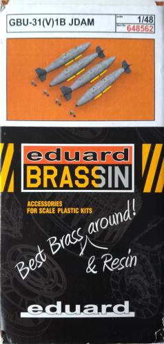 EDUARD 1/48 648562 GBU-31 V 1B JDAM