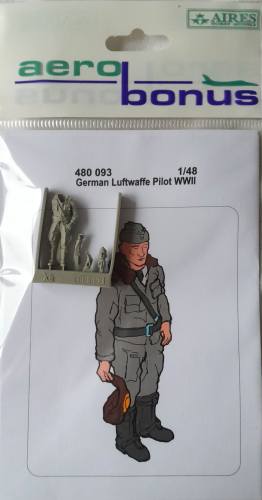 AIRES HOBBY MODELS 1/48 480 093 GERMAN LUFTWAFFE PILOT WWII