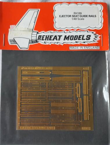 REHEAT MODELS 1/48 RH169 EJECTOR SEAT GUIDE RAILS