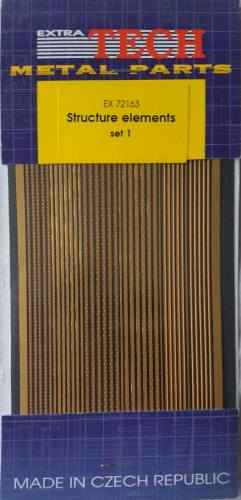 EXTRA TECH  EX 72163 STRUCTURE ELEMENTS SET 1
