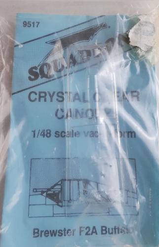SQUADRON MODELS 1/48 9517 CRYSTAL CLEAR CANOPY