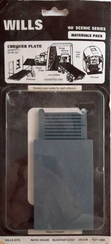 WILLS OO SS MP 222 CHEQUER PLATE