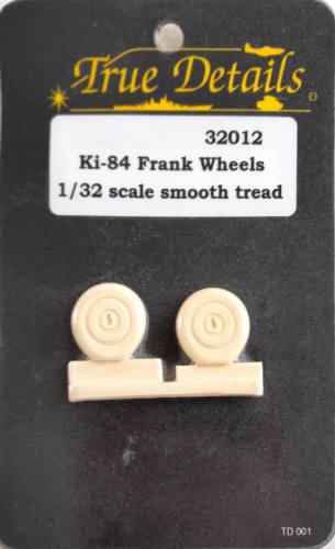 TRUE DETAILS 1/32 32012 KI-84 FRANK WHEELS
