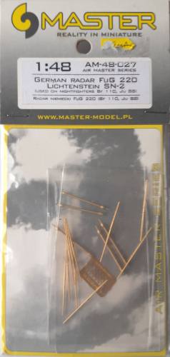 MASTERMODEL 1/48 AM-48-027 GERMAN RADAR FUG 220 LICHTENSTEIN SN-2