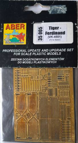 ABER 1/35 35 005 TIGER - FERDINAND  VK-4501 