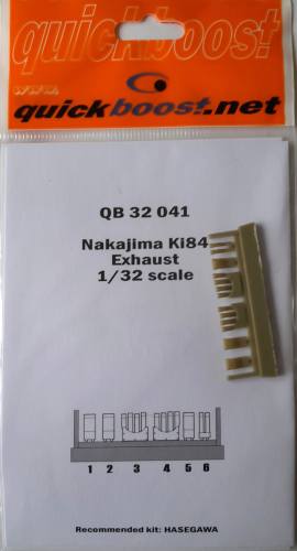 QUICKBOOST.NET 1/32 QB 32 041 NAKAJIMA KI84 EXHAUST