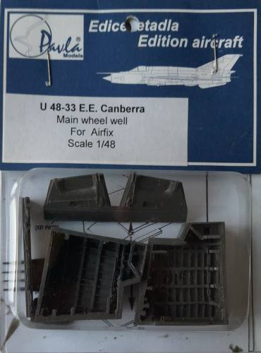 PAVLA 1/48 U 48-33 E.E. CANBERRA MAIN WHEEL WELL