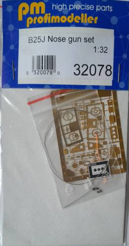 PROFIMODELLER  1/32 32078 B25J NOSE GUN SET