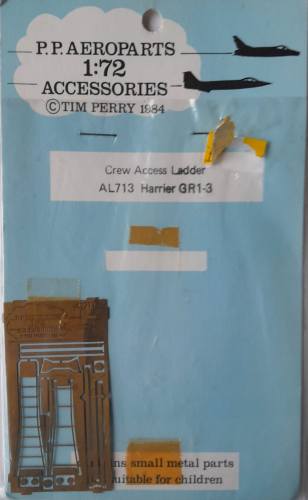 P.P.AEROPARTS 1/72 AL713 CREW ACCESS LADDER