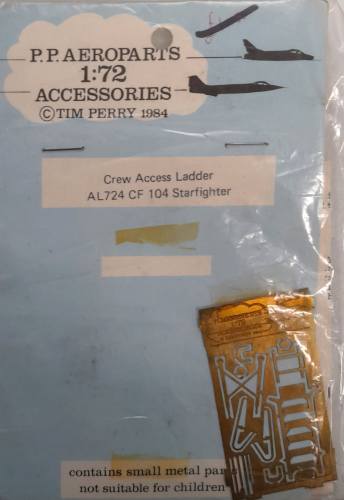 P.P.AEROPARTS 1/72 AL724 CREW ACCESS LADDER