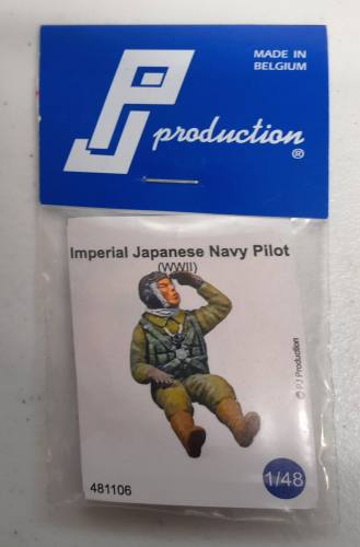 PJ PRODUCTIONS 1/48 481106 IMPERIAL JAPANESE NAVY PILOT  WWII 