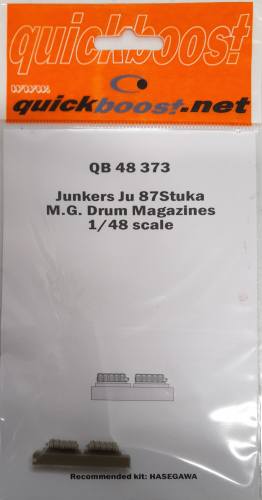 QUICKBOOST.NET 1/48 QB 48 373 JUNKERS JU 87 STUKA M.G. DRUM MAGAZINES