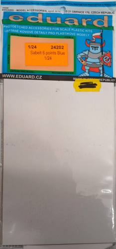 EDUARD 1/24  24202 SABELT 6 POINTS BLUE