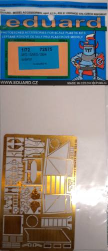 EDUARD 1/72 72575 MIG-15/MIG-15BIS EXTERIOR
