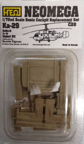 NEOMEGA 1/72 C28 KA-29 RESIN COCKPIT REPLACEMENT SET