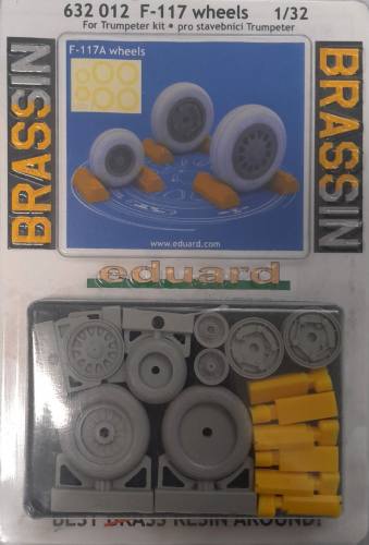 EDUARD 1/32 632 012 F-117 WHEELS
