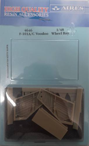 AIRES HOBBY MODELS 1/48 4646 F-101A/C VOODOO WHEEL BAY