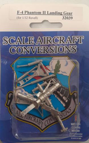 SCALE AIRCRAFT CONVERSIONS  1/32 32039 F-4 PHANTOM II LANDING GEAR