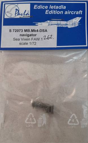 PAVLA 1/72 S 72073 MB.Mk4-DSA SEA VIXEN FAW.1 NAVIGATOR