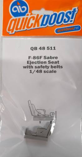 QUICKBOOST.NET 1/48 QB 48 511 F-86F SABRE EJECTION SEAT WITH SAFETY BELTS