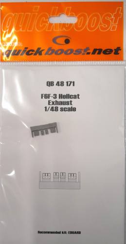 QUICKBOOST.NET 1/48 QB 48 171 F6F-3 HELLCAT EXHAUST