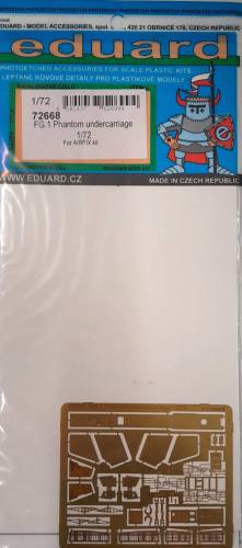 EDUARD 1/72 72668 FG.1 PHANTOM UNDERCARRIAGE