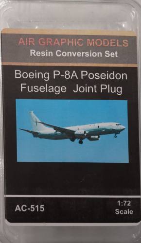 AIR GRAPHIC MODELS 1/72 AC-515 BOEING P-8A POSEIDON FUSELAGE JOINT PLUG