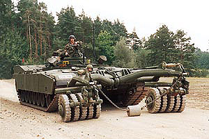 DRAGON 1/35 3534 M1 PANTHER II MINE DETECTION