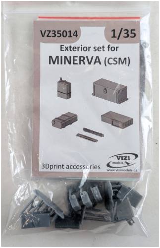 VIZI MODELS 1/35 VZ35014 EXTERIOR SET FOR MINERVA  CSM 