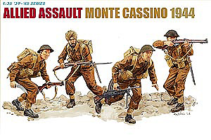 DRAGON 1/35 6515 ALLIED ASSAULT MONTE CASSINO