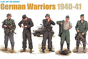 DRAGON 1/35 6574 GERMAN WARRIORS 1940-41