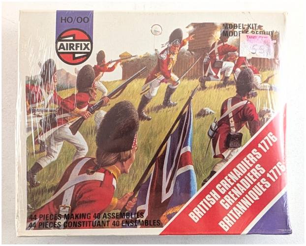 AIRFIX HO/OO  1978  01740 BRITISH GRENADIERS 1776