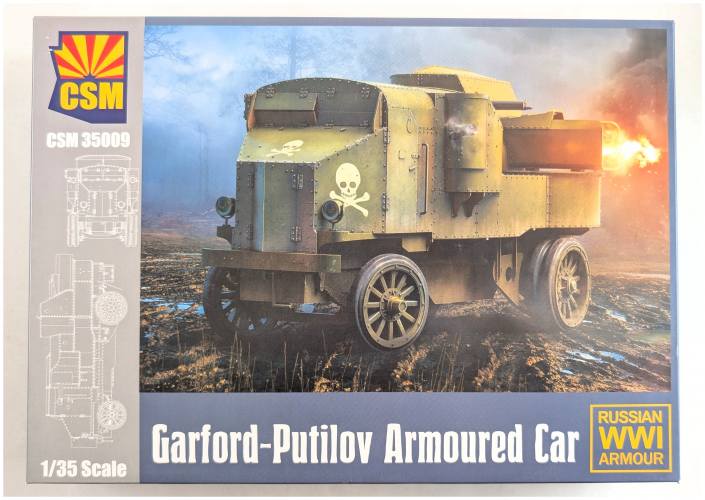 COPPER STATE MODELS 1/35 35009 GARFORD-PUTILOV ARMOURED CAR