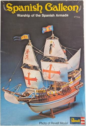 REVELL  H-367 SPANISH GALLEON WARSHIP OF THE SPANISH ARMADA