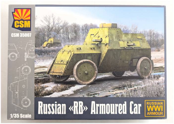 COPPER STATE MODELS 1/35 35007 RUSSIAN RB ARMOURED CAR