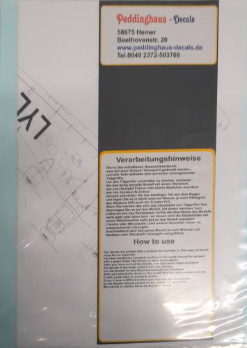 DISCOUNT DECALS  5653. PEDDINGHAUS 482326 SONDERLACKIERUNG OLYPIADE 1936