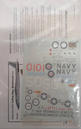 DISCOUNT DECALS  5717. CUTTING EDGE 72008 SEA KINGS 