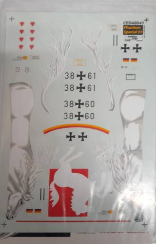 DISCOUNT DECALS 1/48 5890 CED48041 PHANTOM SPECIAL  1 Cutting Edge