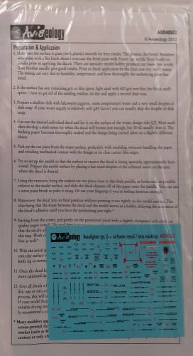 DISCOUNT DECALS 1/48 6149 AOD48S02 BEAUFIGHTER  PT.1  AIRFRAME STENCIL DATA MARKINGS Aviaeology