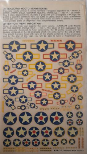 DISCOUNT DECALS  6174 us insignia E.S.C.I.