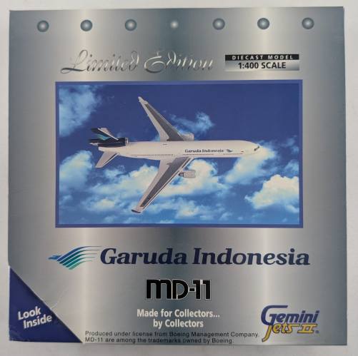 GEMINI JETS 1/400 383 MD-11 GARUDA INDONESIA