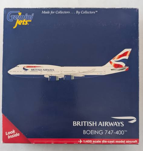 GEMINI JETS 1/400 1374 BRITISH AIRWAYS BOEING 747-400